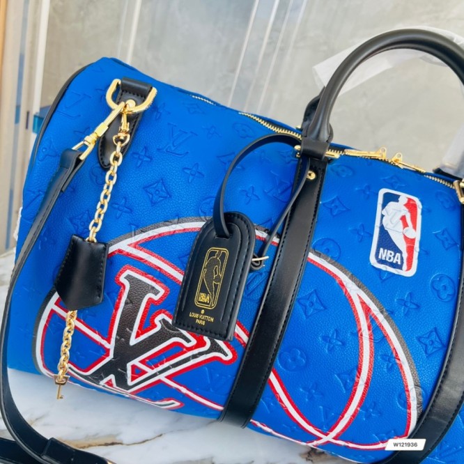 【★NBAｘLV★】Louis Vuitton ☆ キーポルバンドリエール55