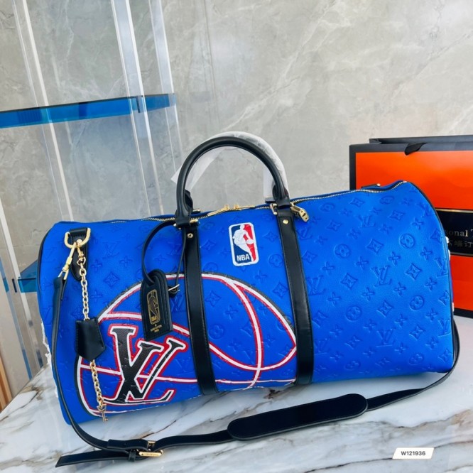 【★NBAｘLV★】Louis Vuitton ☆ キーポルバンドリエール55