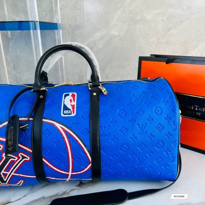 【★NBAｘLV★】Louis Vuitton ☆ キーポルバンドリエール55