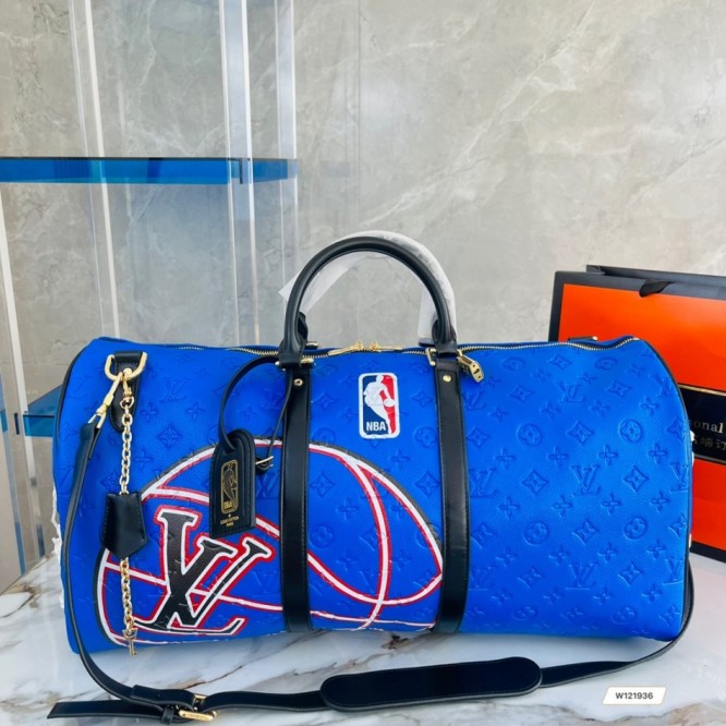 【★NBAｘLV★】Louis Vuitton ☆ キーポルバンドリエール55