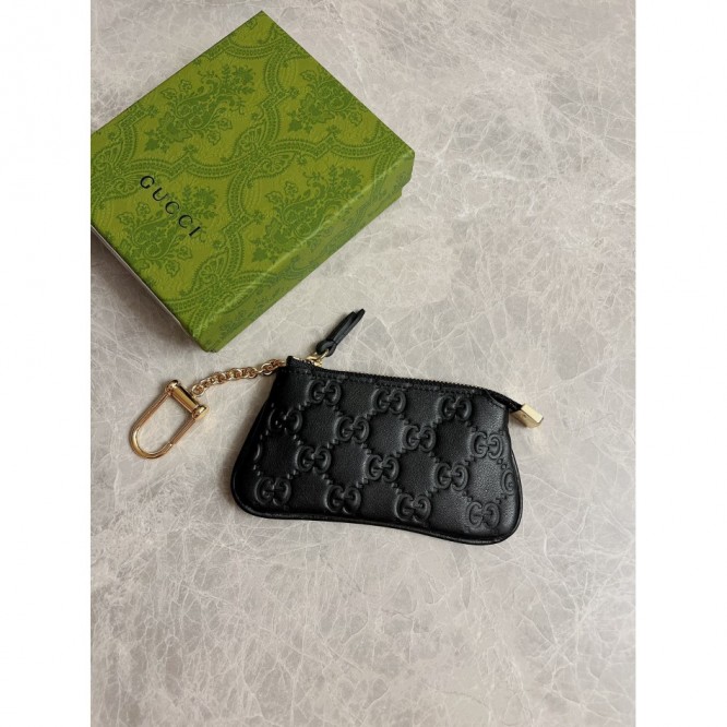 【GUCCI】グッチ シグネチャー レザー キーケース