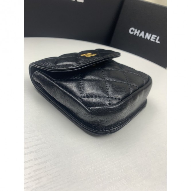 ChaneL・レザー コンチネンタルウォレット 財布 折財布