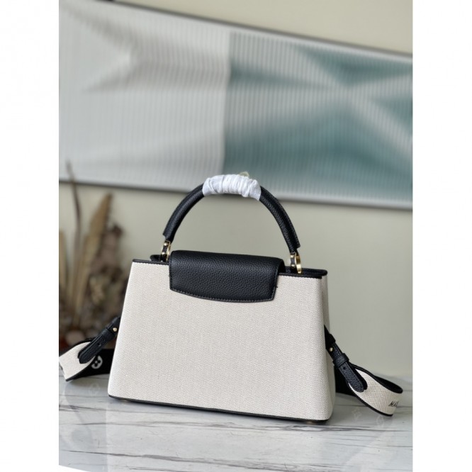 【LOUIS VUITTON】２Way 〈カプシーヌMM〉キャラメル & ノワール