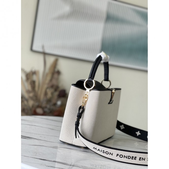 【LOUIS VUITTON】２Way 〈カプシーヌMM〉キャラメル & ノワール