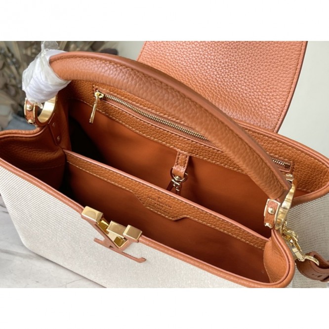 【LOUIS VUITTON】２Way 〈カプシーヌMM〉キャラメル & ノワール