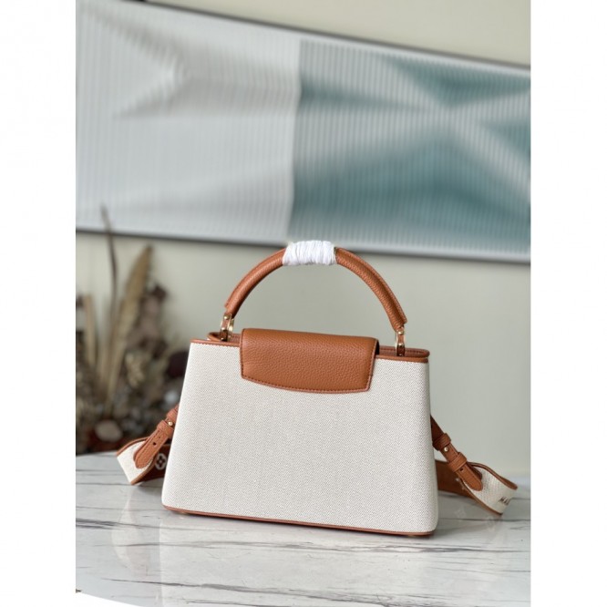 【LOUIS VUITTON】２Way 〈カプシーヌMM〉キャラメル & ノワール