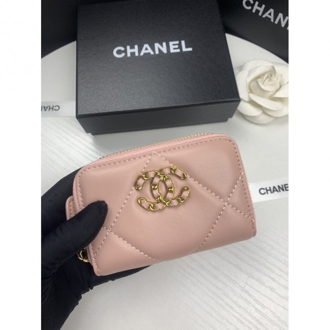ChaneL・レザー コンチネンタルウォレット 財布 折財布