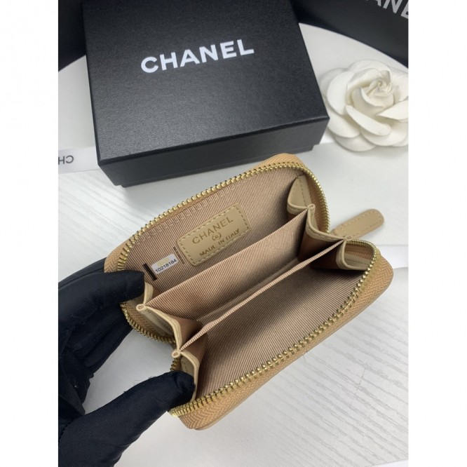 ChaneL・レザー コンチネンタルウォレット 財布 折財布