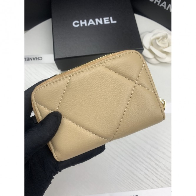 ChaneL・レザー コンチネンタルウォレット 財布 折財布