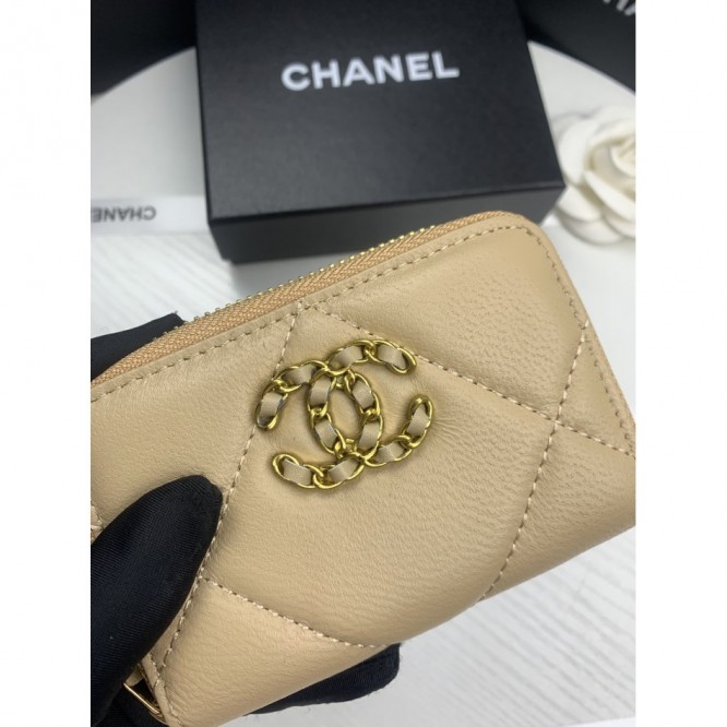 ChaneL・レザー コンチネンタルウォレット 財布 折財布