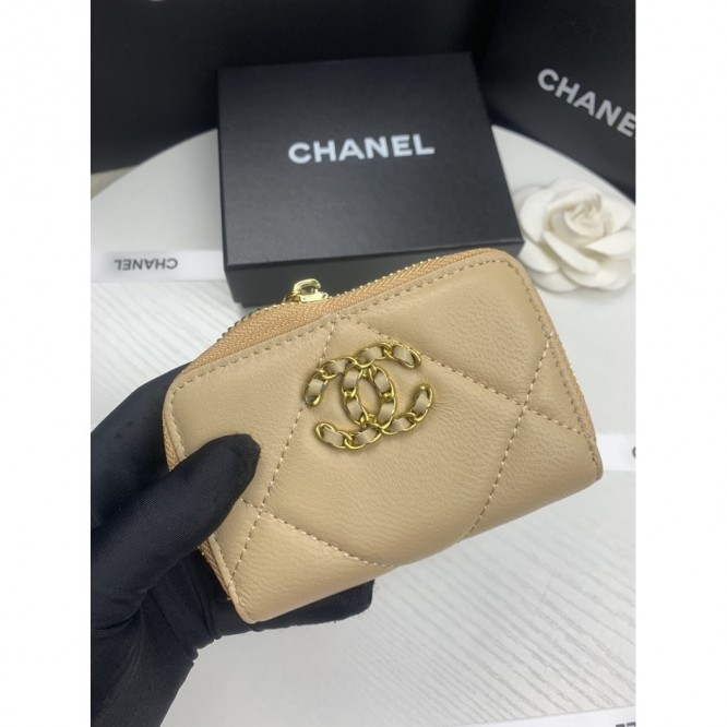 ChaneL・レザー コンチネンタルウォレット 財布 折財布