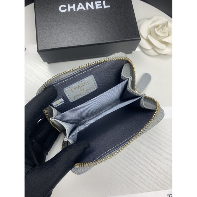 ChaneL・レザー コンチネンタルウォレット 財布 折財布