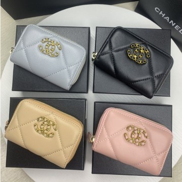 ChaneL・レザー コンチネンタルウォレット 財布 折財布