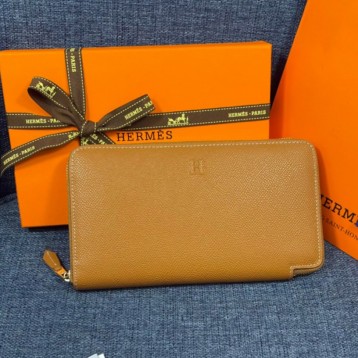 Hermes・レザー コンチネンタルウォレット 財布 折財布