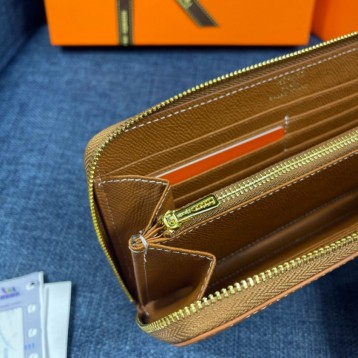 Hermes・レザー コンチネンタルウォレット 財布 折財布 Hermes・レザー コンチネンタルウォレット 財布 折財布