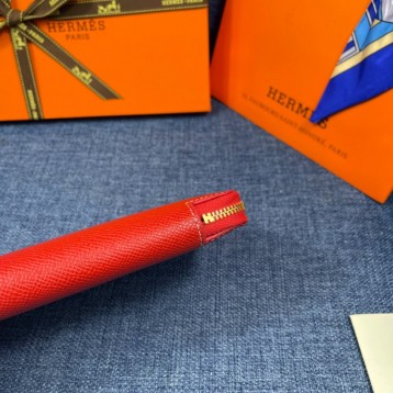 Hermes・レザー コンチネンタルウォレット 財布 折財布