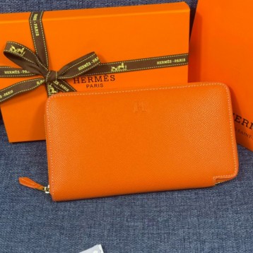 Hermes・レザー コンチネンタルウォレット 財布 折財布