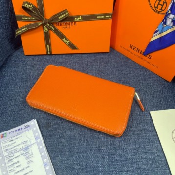 Hermes・レザー コンチネンタルウォレット 財布 折財布