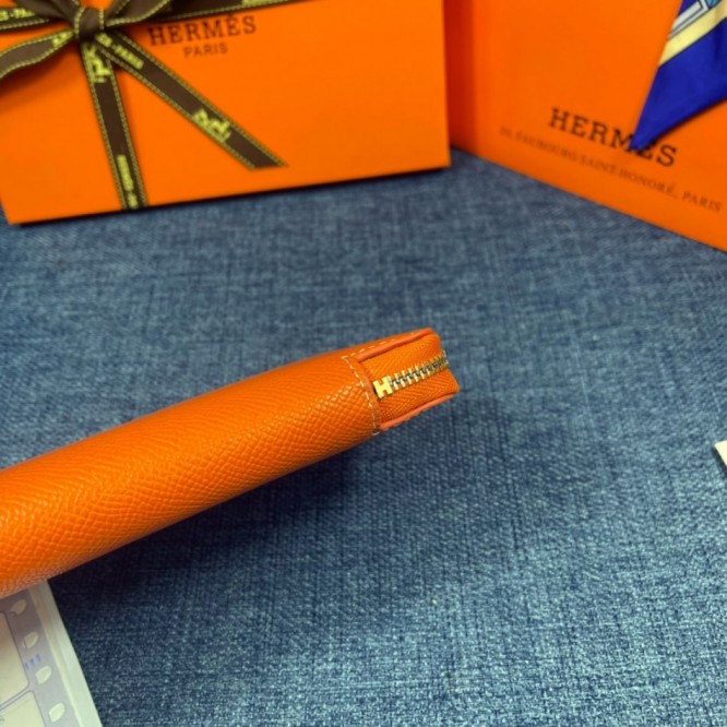 Hermes・レザー コンチネンタルウォレット 財布 折財布
