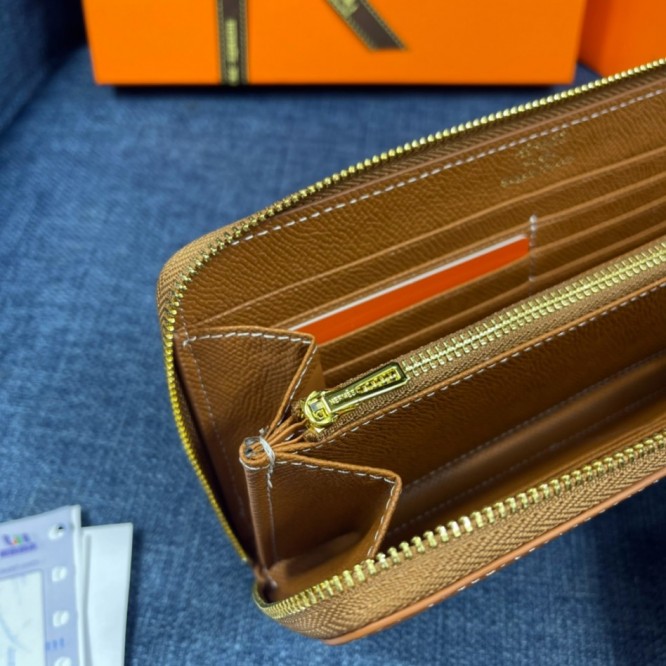 Hermes・レザー コンチネンタルウォレット 財布 折財布