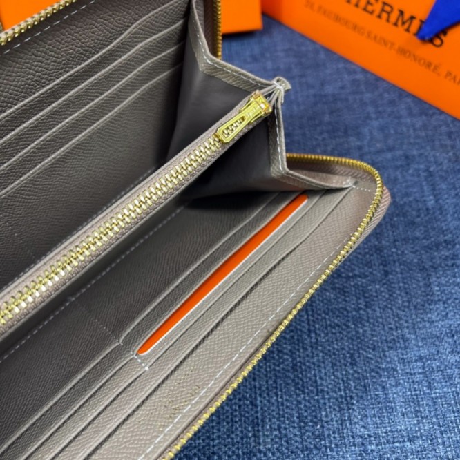 Hermes・レザー コンチネンタルウォレット 財布 折財布
