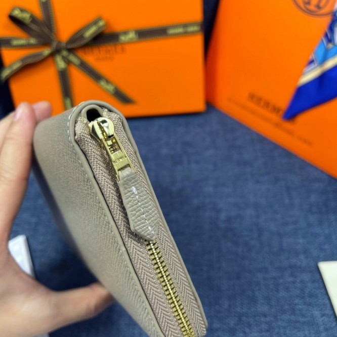 Hermes・レザー コンチネンタルウォレット 財布 折財布