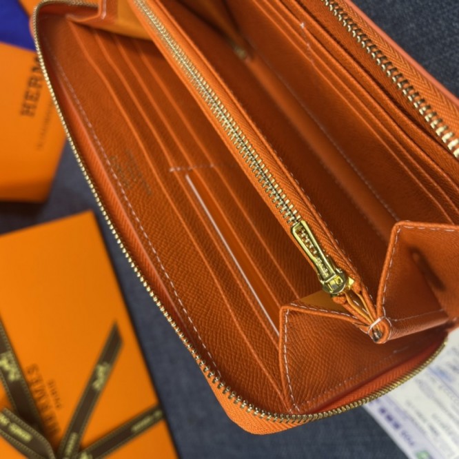 Hermes・レザー コンチネンタルウォレット 財布 折財布