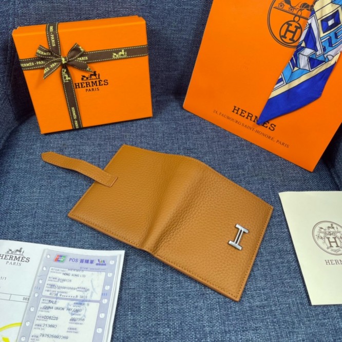 Hermes・レザー コンチネンタルウォレット 財布 折財布