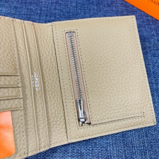 Hermes・レザー コンチネンタルウォレット 財布 折財布