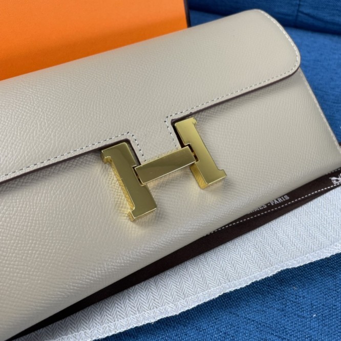 Hermes・レザー コンチネンタルウォレット 財布 折財布