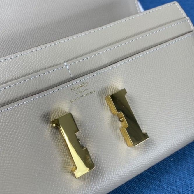 Hermes・レザー コンチネンタルウォレット 財布 折財布