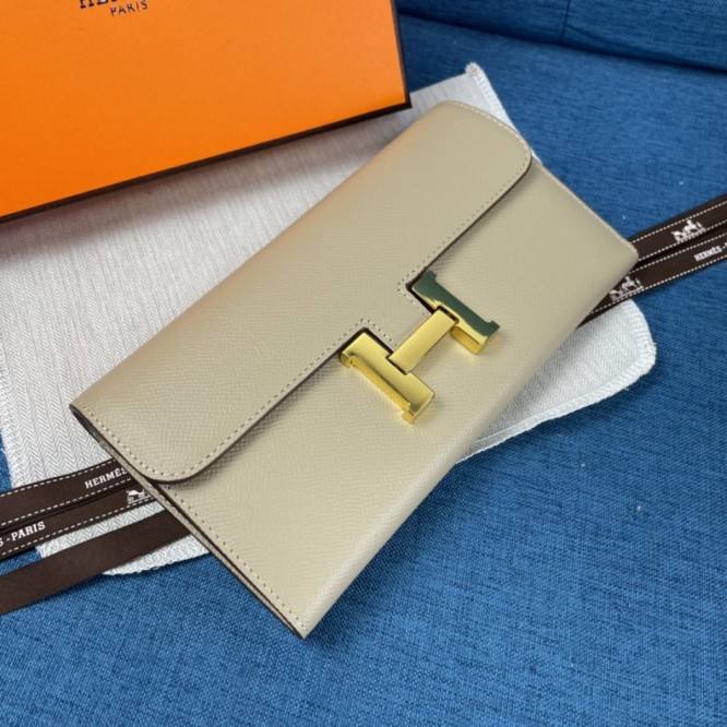 Hermes・レザー コンチネンタルウォレット 財布 折財布