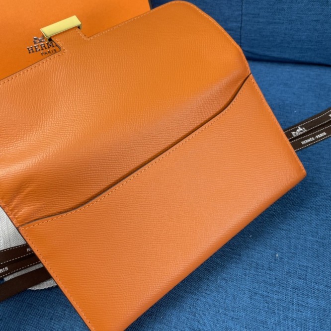 Hermes・レザー コンチネンタルウォレット 財布 折財布