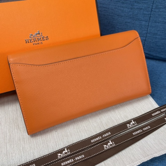Hermes・レザー コンチネンタルウォレット 財布 折財布