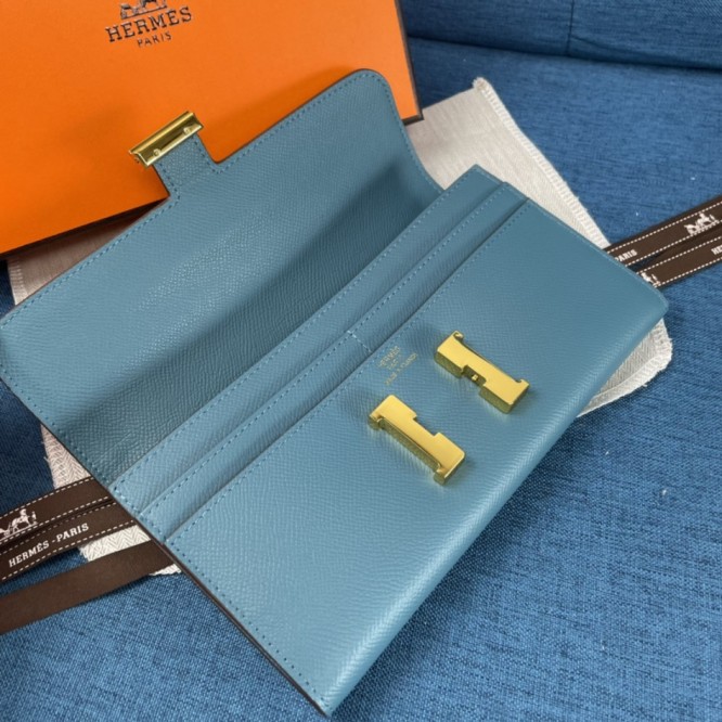 Hermes・レザー コンチネンタルウォレット 財布 折財布