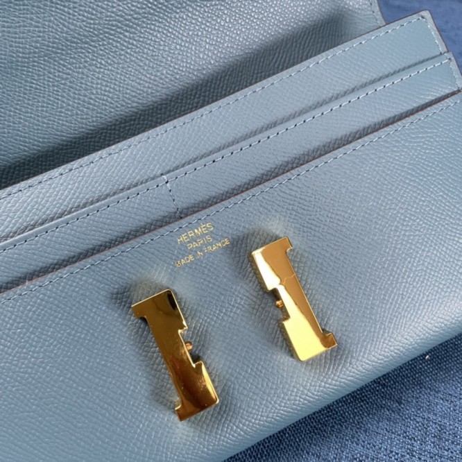 Hermes・レザー コンチネンタルウォレット 財布 折財布