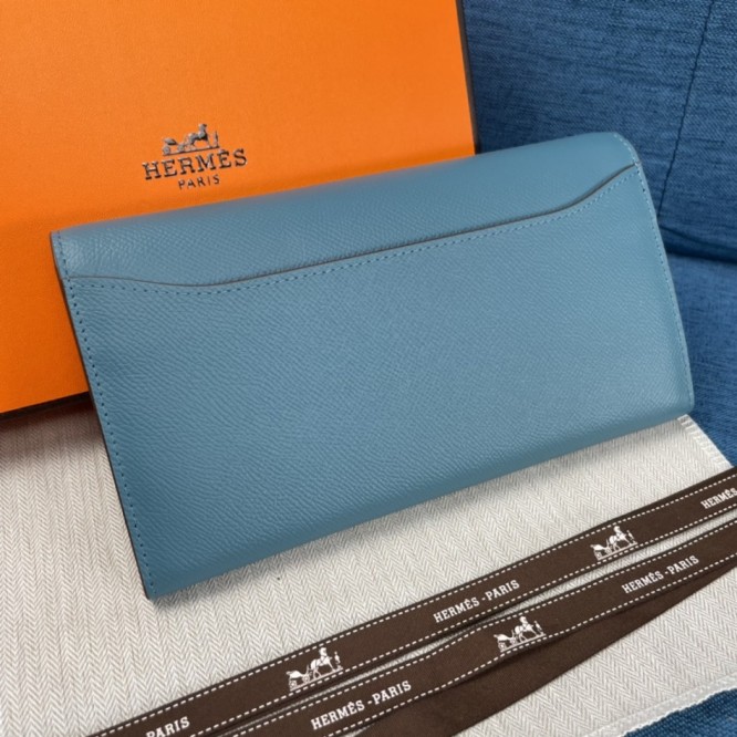 Hermes・レザー コンチネンタルウォレット 財布 折財布