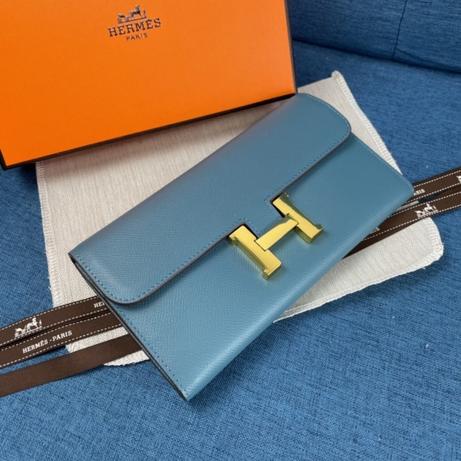 Hermes・レザー コンチネンタルウォレット 財布 折財布