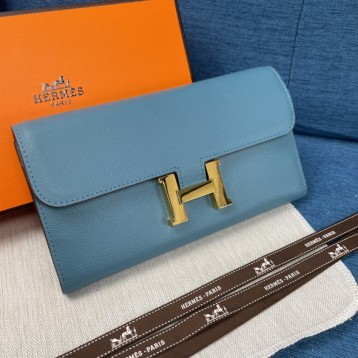 Hermes・レザー コンチネンタルウォレット 財布 折財布