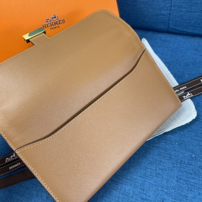 Hermes・レザー コンチネンタルウォレット 財布 折財布