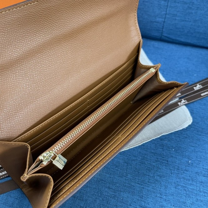 Hermes・レザー コンチネンタルウォレット 財布 折財布