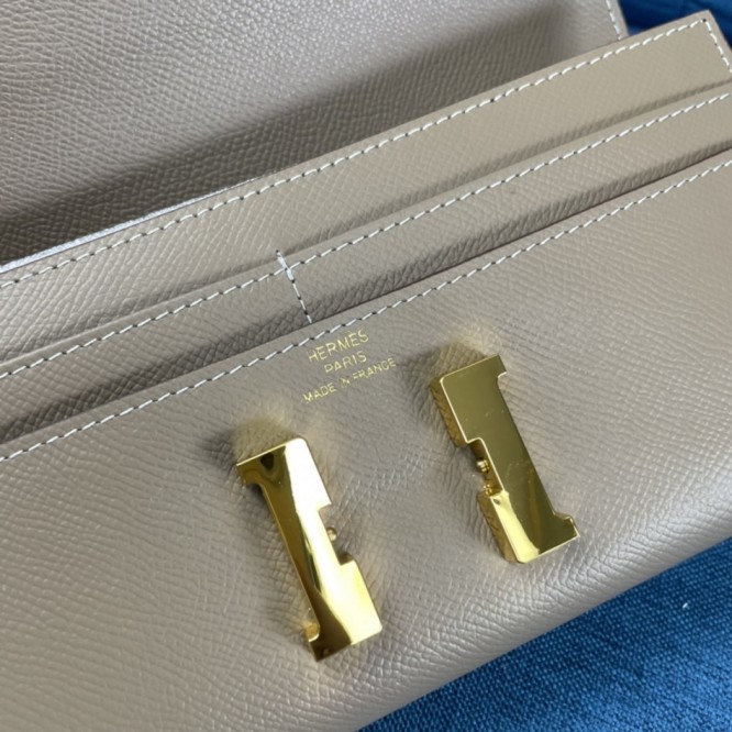 Hermes・レザー コンチネンタルウォレット 財布 折財布