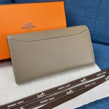 Hermes・レザー コンチネンタルウォレット 財布 折財布 Hermes・レザー コンチネンタルウォレット 財布 折財布