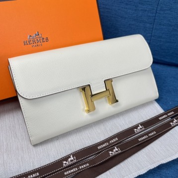 Hermes・レザー コンチネンタルウォレット 財布 折財布