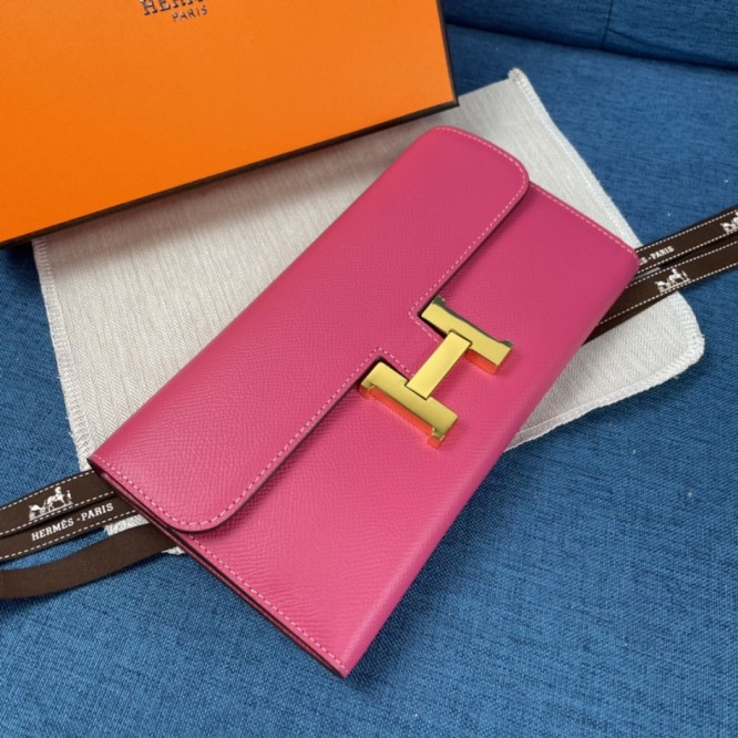 Hermes・レザー コンチネンタルウォレット 財布 折財布
