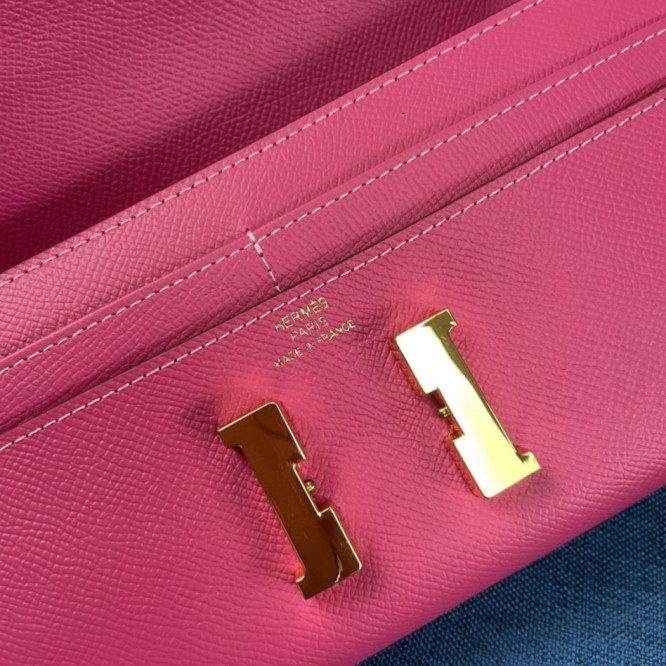 Hermes・レザー コンチネンタルウォレット 財布 折財布
