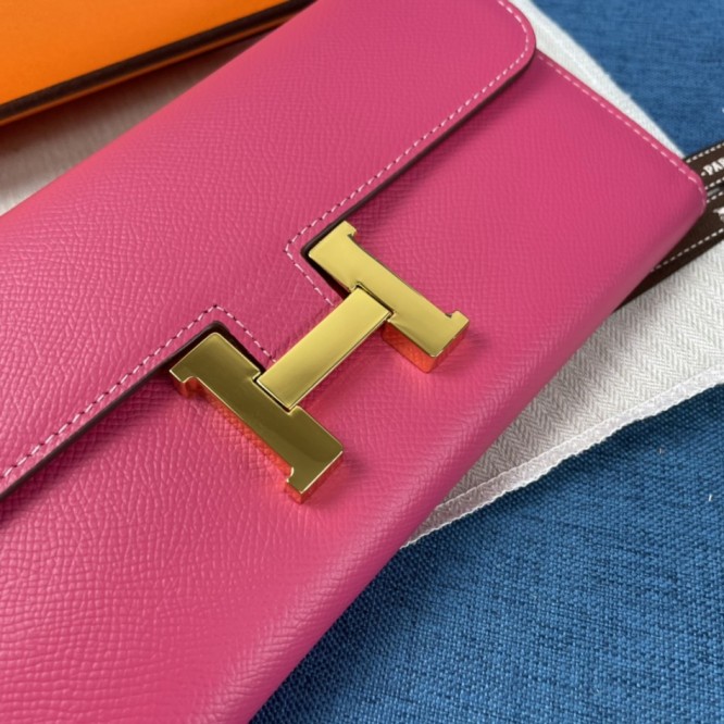 Hermes・レザー コンチネンタルウォレット 財布 折財布