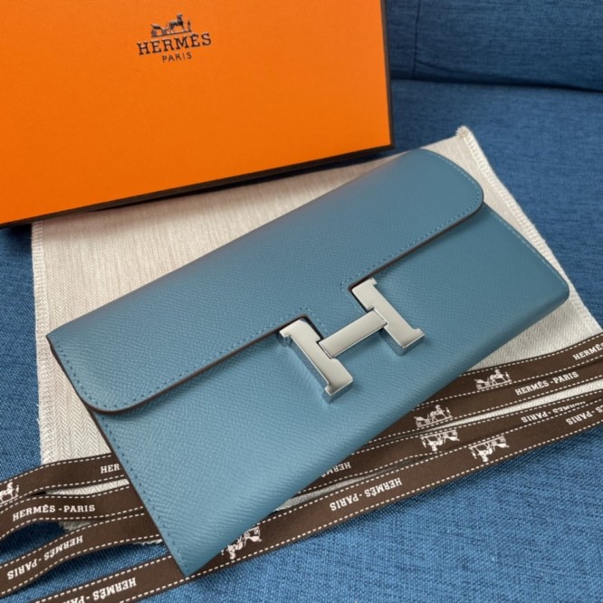 Hermes・レザー コンチネンタルウォレット 財布 折財布