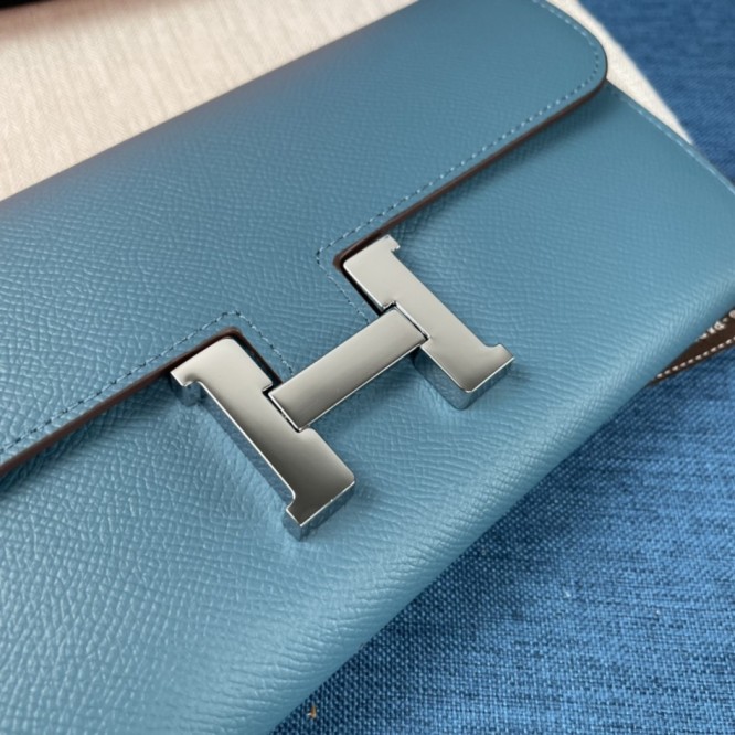 Hermes・レザー コンチネンタルウォレット 財布 折財布