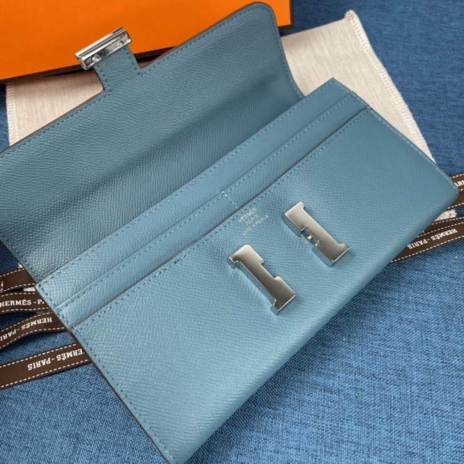 Hermes・レザー コンチネンタルウォレット 財布 折財布